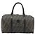 FENDI Zucca Canvas Boston Bag PVC Black Brown - vista 13