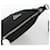 PRADA Shoulder Bag Nylon Black Silver - vista 6