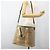 PRADA Tote Bag Canvas 2way Beige Gold - vista 24