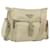 PRADA Shoulder Bag Nylon Ivory Silver