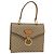Céline CELINE Macadam Canvas Hand Bag PVC Beige Gold