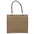 Céline CELINE Macadam Canvas Hand Bag PVC Beige Gold - vista 2