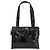 CHANEL COCO Mark Tote Bag Patent leather Black Gold CC - vista 2