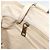 CHANEL Choco Bar Hand Bag Leather Ivory Silver CC - vista 21