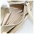 CHANEL Choco Bar Hand Bag Leather Ivory Silver CC - vista 24