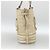 CHANEL Choco Bar Hand Bag Leather Ivory Silver CC - vista 3