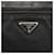 PRADA Shoulder Bag Leather Black Silver - vista 18