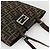 FENDI Zucca Canvas Tote Bag Black Brown - vista 6