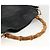 GUCCI Bamboo Shoulder Bag Leather 2way Black Gold 001 1705 1638 - vista 7
