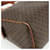 Céline CELINE Macadam Canvas Hand Bag PVC Leather Brown Gold - vista 11