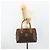 Céline CELINE Macadam Canvas Hand Bag PVC Leather Brown Gold - vista 24