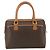 Céline CELINE Macadam Canvas Hand Bag PVC Leather Brown Gold - vista 3