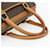 Céline CELINE Macadam Canvas Hand Bag PVC Leather Brown Gold - vista 7
