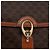 Céline CELINE Macadam Canvas Shoulder Bag PVC Leather Brown Gold - vista 14