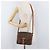 Céline CELINE Macadam Canvas Shoulder Bag PVC Leather Brown Gold - vista 25