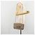 FENDI Chain Trebuquette Shoulder Bag Leather Beige Silver - vista 23