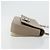 FENDI Chain Trebuquette Shoulder Bag Leather Beige Silver - vista 4
