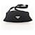 PRADA Shoulder Bag Nylon Black Silver - vista 5