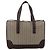 Céline CELINE C Macadam Canvas Hand Bag Leather Beige Gold - vista 3