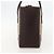 Céline CELINE C Macadam Canvas Hand Bag Leather Beige Gold - vista 5