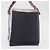 CHANEL Choco Bar Chain Tote Bag No5 Canvas Navy Silver CC - vista 3