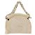 CHANEL Choco Bar Chain Tote Bag Mouton Ivory Silver CC - vista 13