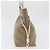 PRADA Tote Bag Canvas Beige Gold - vista 4