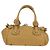 Chloé Sac à main Chloe Paddington en cuir beige or argent - vue 3