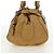 Chloé Sac à main Chloe Paddington en cuir beige or argent - vue 4
