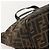 FENDI Zucca Canvas Hand Bag Brown Black - vista 14