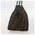 FENDI Zucca Canvas Hand Bag Brown Black - vista 4