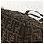 FENDI Zucca Canvas Hand Bag Brown Black - vista 9
