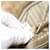PRADA Tote Bag Nylon Beige Silver - vista 10