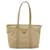 PRADA Tote Bag Nylon Beige Silver - vista 13