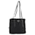 PRADA Tote Bag Nylon Black Silver