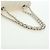 CHANEL Bolso de hombro Matelassé con cadena Canvas Blanco Plata CC - vista 7