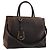 FENDI To joule Tote Bag Leather 2way Brown Gold