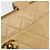 CHANEL Matelasse Shoulder Bag Lamb Skin Beige Gold CC - vista 11