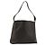 Céline CELINE Macadam Canvas Shoulder Bag PVC Leather Black Gold