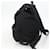 PRADA Backpack Nylon Black Silver  - vista 4