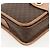 Céline CELINE Macadam Canvas Circle Shoulder Bag PVC Leather Brown Gold - vista 11