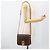 Céline CELINE Macadam Canvas Circle Shoulder Bag PVC Leather Brown Gold - vista 25