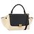 Céline CELINE Trapeze Hand Bag Canvas Leather 2way Gold Beige