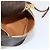 Céline CELINE Macadam Canvas Backpack PVC Leather Brown Gold - vista 23