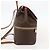 Céline CELINE Macadam Canvas Backpack PVC Leather Brown Gold - vista 4