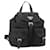 PRADA Backpack Nylon Black Silver  - vista 1