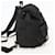 PRADA Backpack Nylon Black Silver  - vista 3