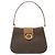 Céline CELINE Macadam Canvas Shoulder Bag PVC Leather Brown Gold - vista 2