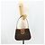 Céline CELINE Macadam Canvas Shoulder Bag PVC Leather Brown Gold - vista 22