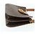 Céline CELINE Macadam Canvas Shoulder Bag PVC Leather Brown Gold - vista 5